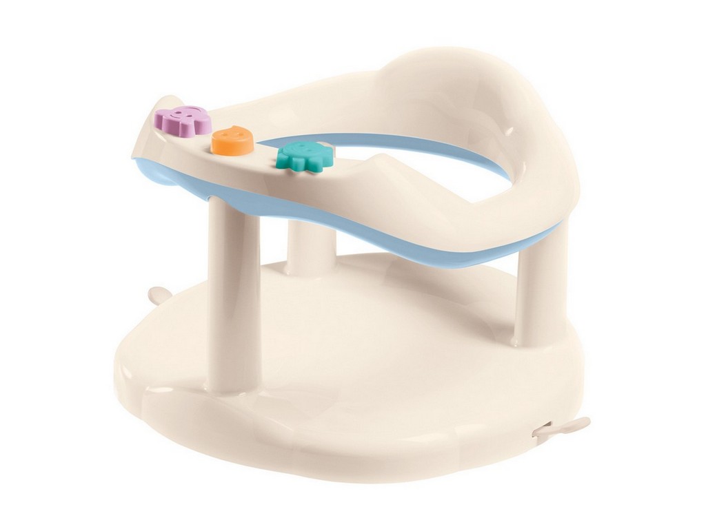Сиденье для купания пластмассовое детское светло-голубое (арт. 431326631, код 604856),  Арт.100015