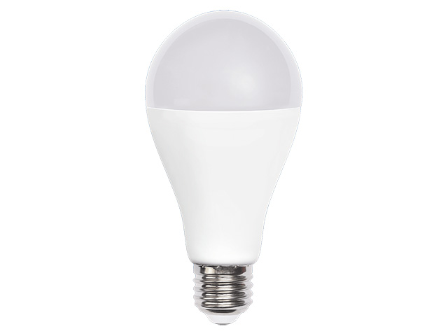Лампа светодиодная A65 СТАНДАРТ 20 Вт PLED-LX 220-240В Е27 4000К JAZZWAY (130 Вт  аналог лампы накаливания, 1600Лм, нейтральный) Арт.5025264 - фото
