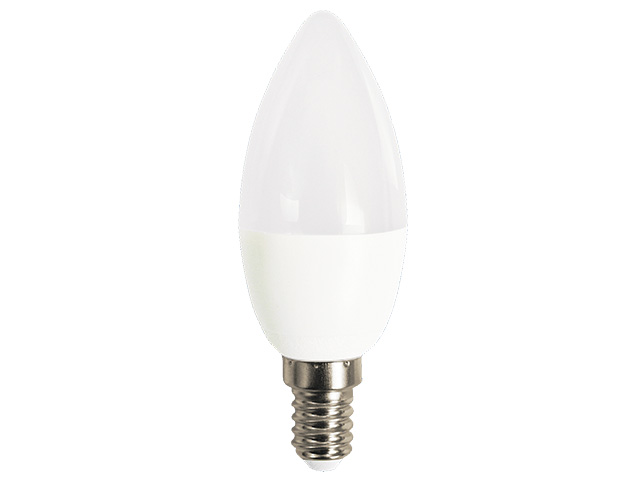 Лампа светодиодная C37 СВЕЧА 8Вт PLED-LX 220-240В Е14 3000К JAZZWAY (60 Вт  аналог лампы накаливания, 640Лм, теплый) Арт.5028470 - фото