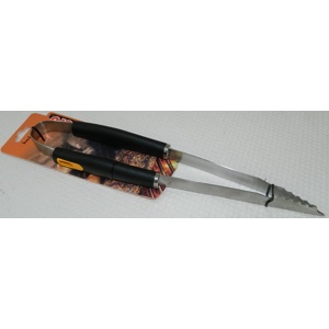 Щипцы для гриля металлические с пластмассовой ручкой 40 см  Арт. 60364