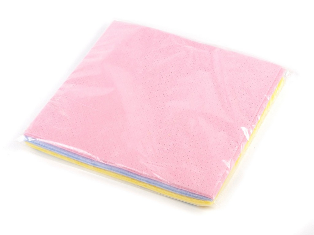Набор салфеток для уборки текстильных перфорированных 3 шт. 38*38 см ''TORO'' ) Арт. 32827