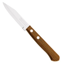 Нож металлический для овощей с деревянной ручкой 16,5/7,1 см Арт. 36950