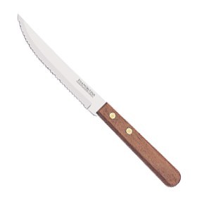 Набор ножей металлических 3 шт. с деревянными ручками 20,7/11,5 см Арт. 36963 - фото