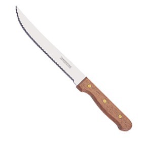 Нож металлический с деревянной ручкой 31,8/18,5 см  Арт. 36975 - фото