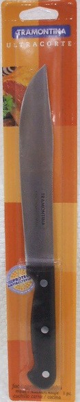 Нож металлический для мяса с пластмассовой ручкой 30,3/18 см  Арт. 38957