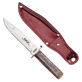 Нож металлический разделочный в чехле 12,7 см  Арт. 38973