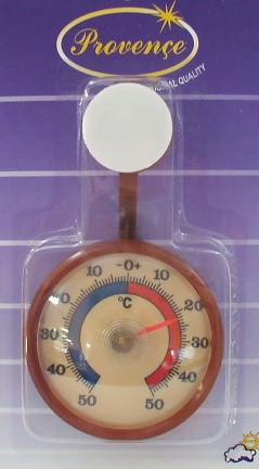 Термометр наружный в пластмассовом корпусе от -50°C до +50°C ''Provence''  Арт. 40155