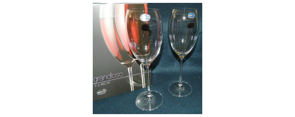Набор бокалов для вина GRANDIOSO -  2 шт. 450 мл Арт.65568