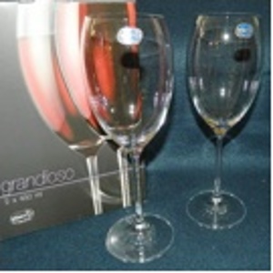 Набор бокалов для вина GRANDIOSO -  2 шт. 450 мл Арт.65568 - фото