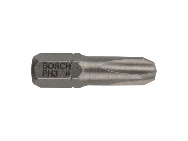 Насадка (бита) крестообразная PH3 25 мм BOSCH Extra Hart ( посадочн. шестигранник 1/4 