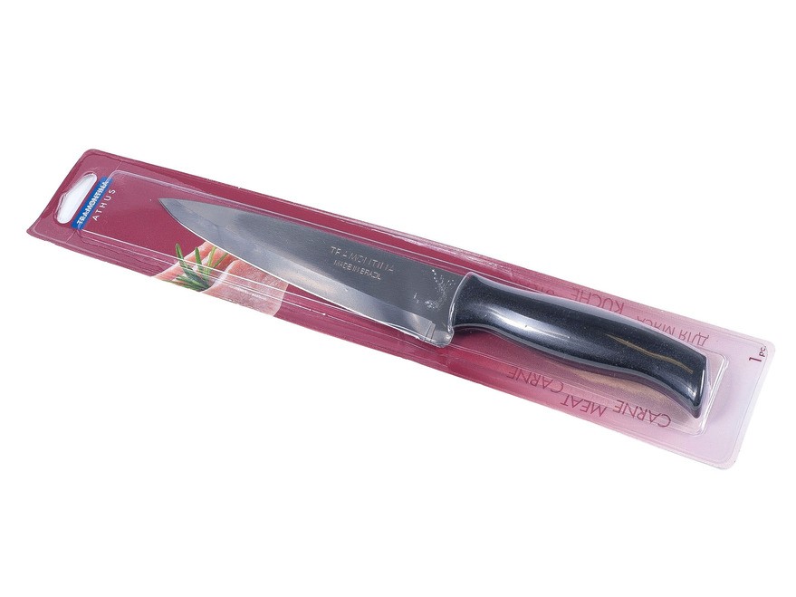 Нож металлический для мяса с пластмассовой ручкой 30/17,8 см  Арт. 46139 - фото