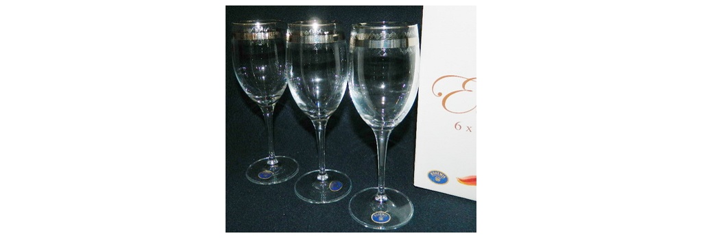 Набор бокалов для вина EVA 6 шт. 250 мл 4T001/437385/250 Арт.59118
