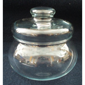 сахарница стеклянная 0,5 л  (натрий-кальций-силикатное стекло) Арт. 54680