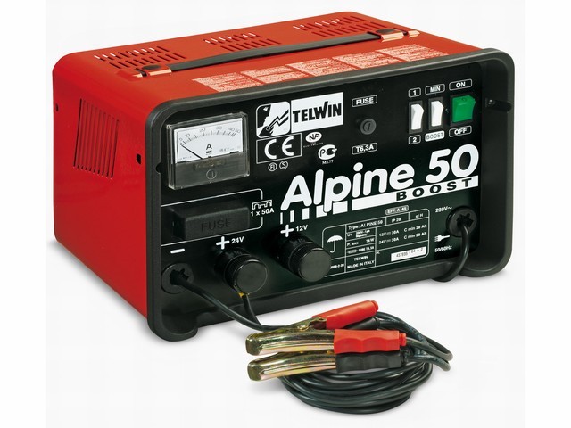 Зарядное устройство TELWIN ALPINE 50 BOOST (12В/24В) (807548) Арт.807548