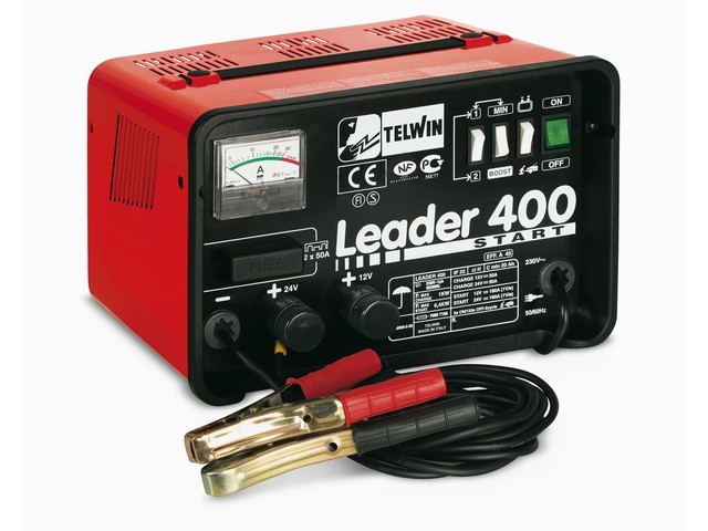 Пуско-зарядное устройство TELWIN LEADER 400 START (12В/24В) (807551) Арт.807551