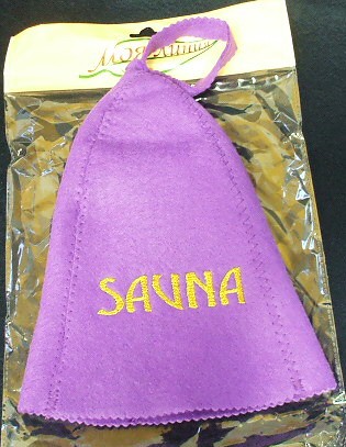 Колпак для сауны полиэстер ''Sauna'' 36 см  Арт. 50992 - фото