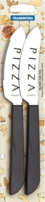 Набор ножей металлических 2 шт. с пластмассовыми ручками ''PIZZA'' 21,2/10 см (арт. 25040204) Арт. 60731