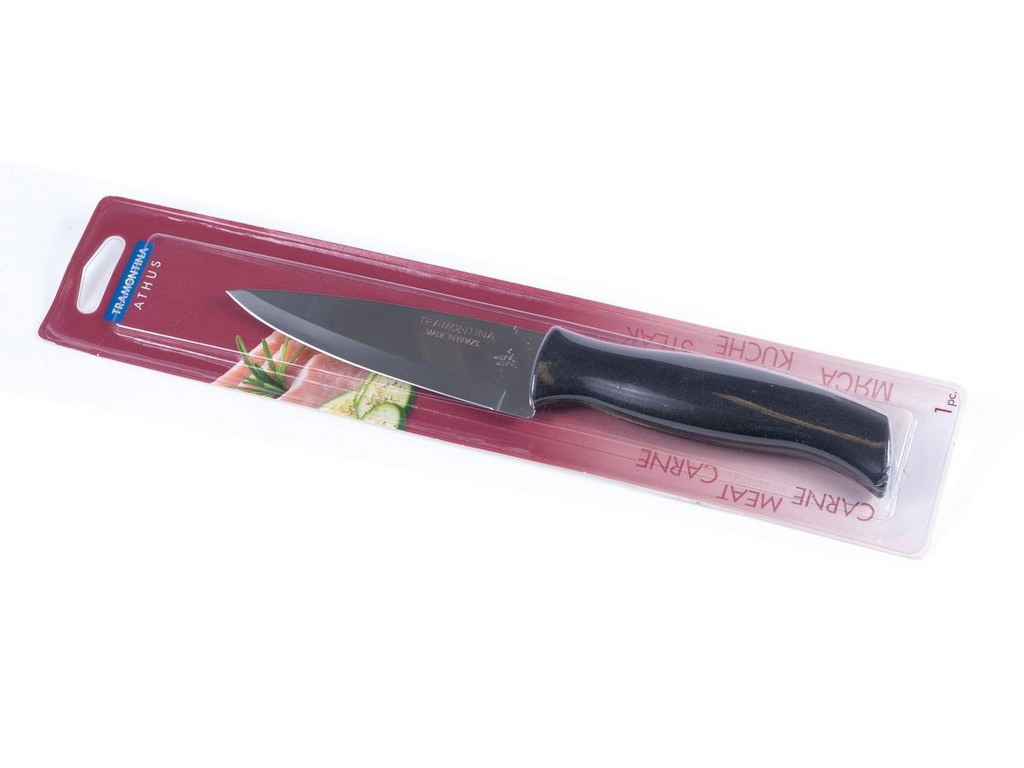Нож металлический с пластмассовой ручкой 24,5/12 см  Арт. 60743