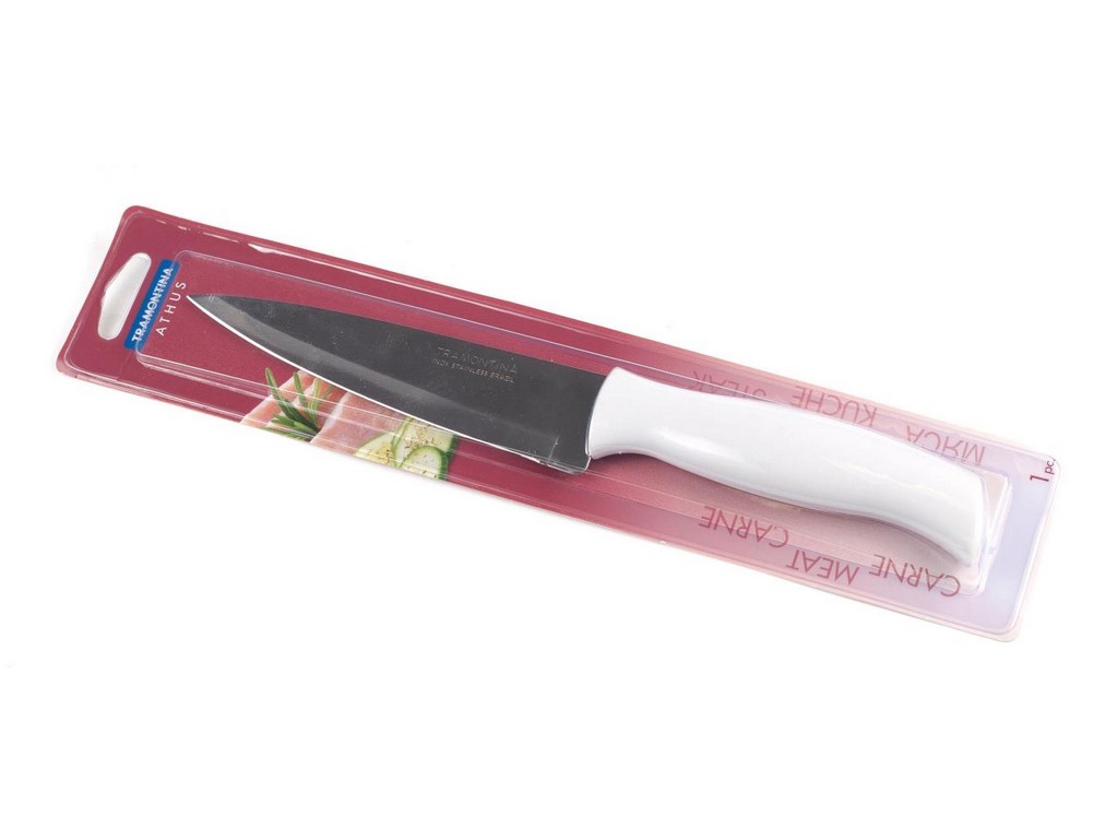 Нож металлический для мяса с пластмассовой ручкой 27/14,5 см  Арт. 60746 - фото