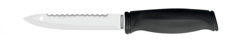 Нож металлический для рыбы с пластмассовой ручкой 23/12 см Арт. 60749