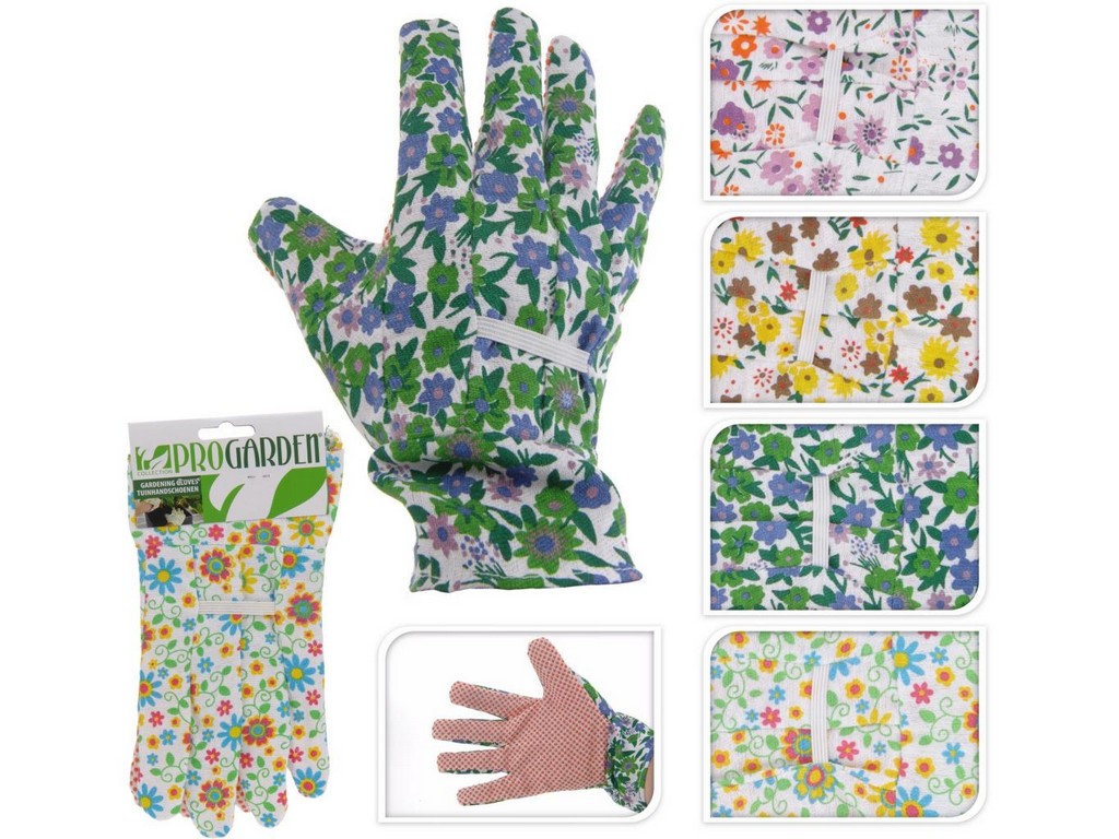 Перчатки текстильные для садовых работ 1 пара  Арт. 69202