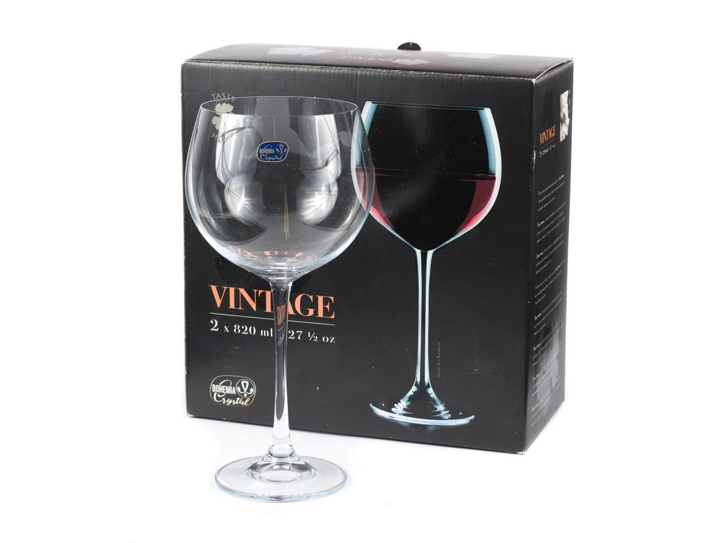 Набор бокалов VINTAGE  для вина XXL 2 шт. 820 мл Арт.7079 - фото