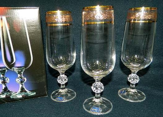 Набор бокалов для шампанского CLAUDIA 6 шт. 180 мл Арт 72442 - фото