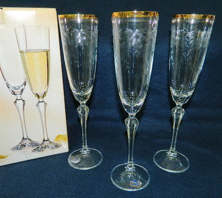 Набор бокалов для шампанского ELISABETH 6 шт. 200 мл Арт 72469 - фото
