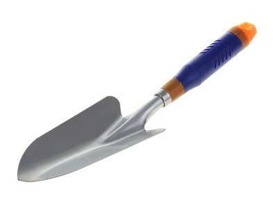 Лопатка садовая металлическая с пластмассовой ручкой 36 см  Арт. 73174 - фото