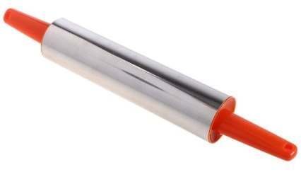Скалка металлическая с пластмассовыми ручками 37 см Арт. 74653