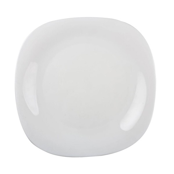 Тарелка мелкая стеклокерамическая ''Carine White'' 26 см  Арт. 76016 - фото