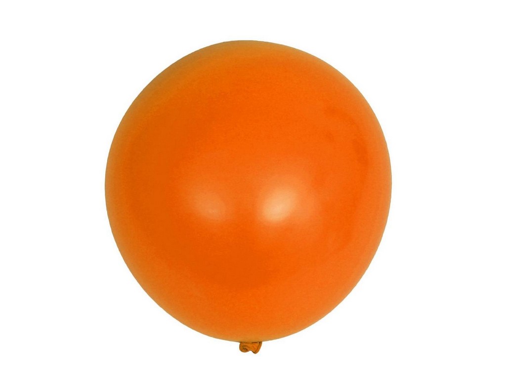 Набор шариков резиновых надувных оранжевых 15 шт. 30 см (арт. 11041098, код 057440)