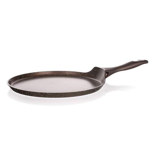 Сковорода-блинница алюминиевая антипригарная с гранитной крошкой ''Granite Dark Brown'' 24 см Арт.78073