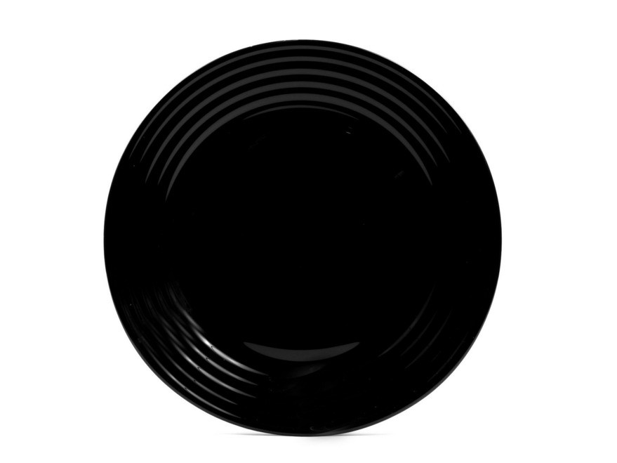Тарелка мелкая стеклокерамическая ''Harena Black'' 25 см  Арт. 78346