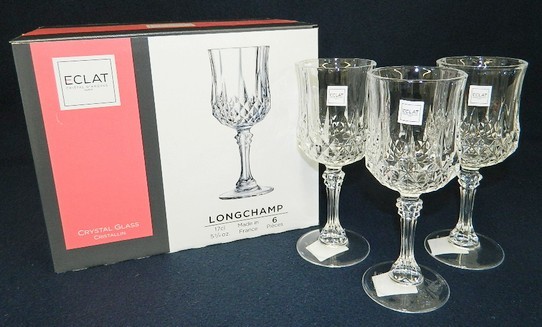 Набор бокалов для вина LONGCHAMP стеклянных 6 шт. 170 мл   Арт. 78348