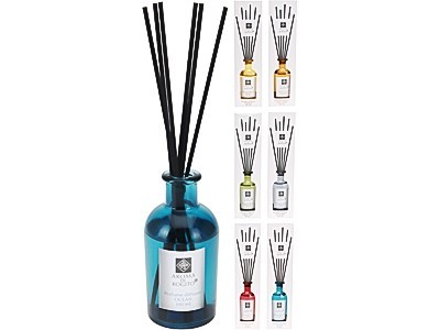 Освежитель воздуха жидкий perfume diffuser в ассортименте + 6 палочек (код 466410),  Арт.79205