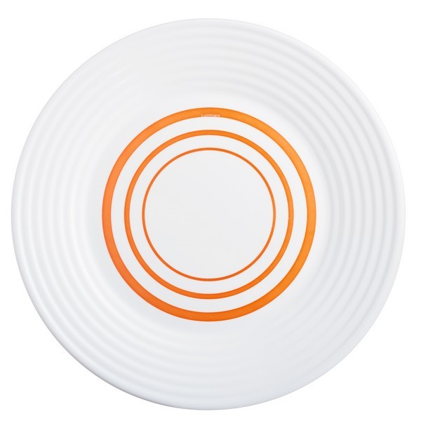 Тарелка десертная стеклокерамическая ''Harena orange'' 19 см  Арт. 79333
