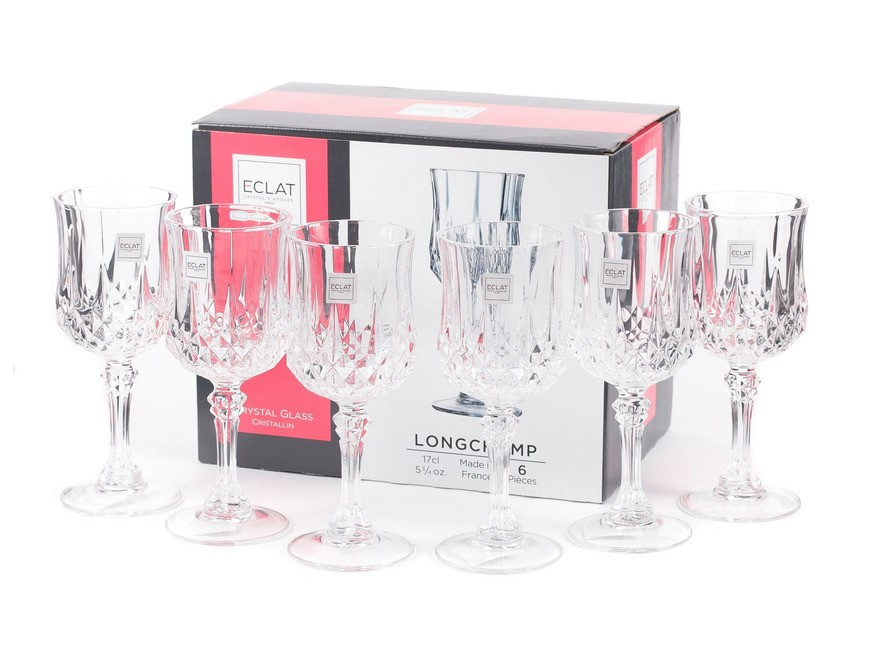 Набор бокалов для вина LONGCHAMP стеклянных 6 шт. 250 мл Арт. 79341