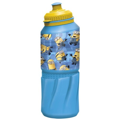 Бутылка пластмассовая для питья детская ''миньоны'' 530 мл  Арт.81229 - фото