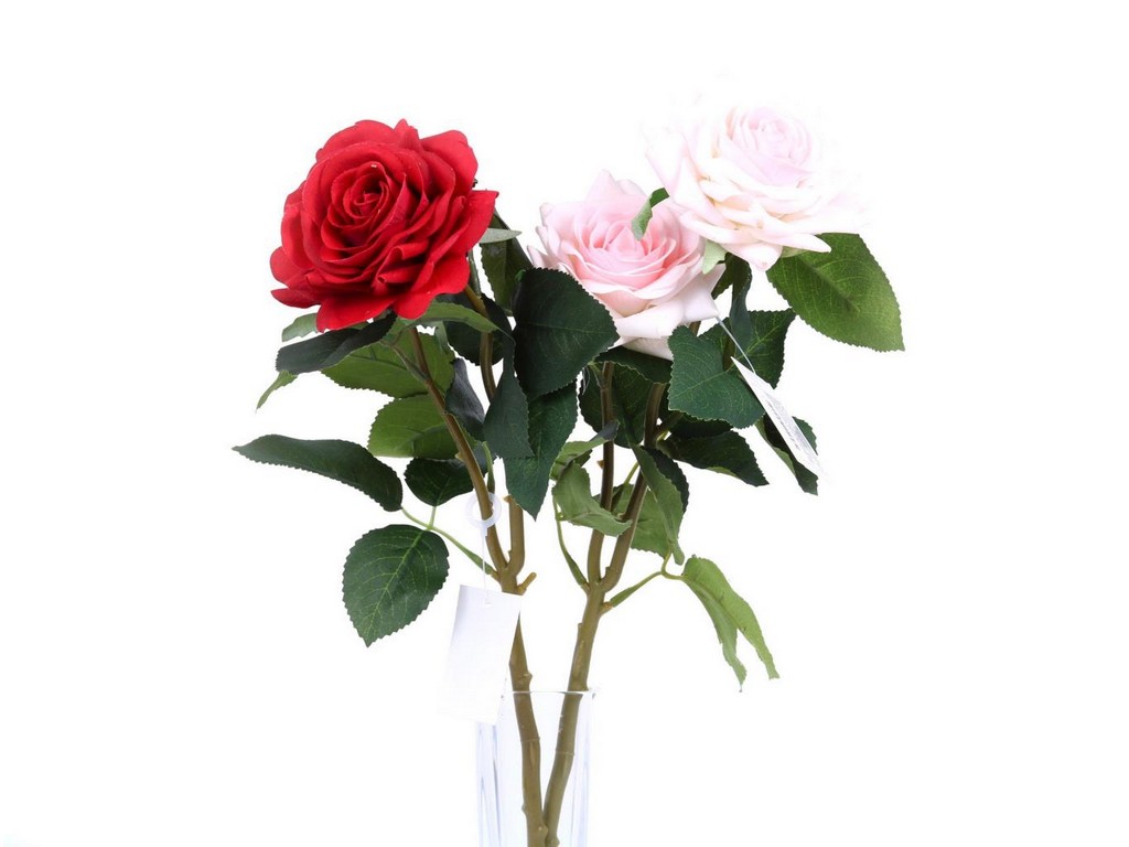 Цветок искусственный ''Роза'' 36 см Арт.81574