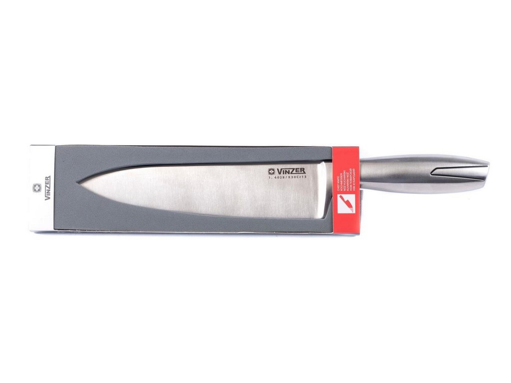 Нож металлический поварской 20,3 см   Арт.82226