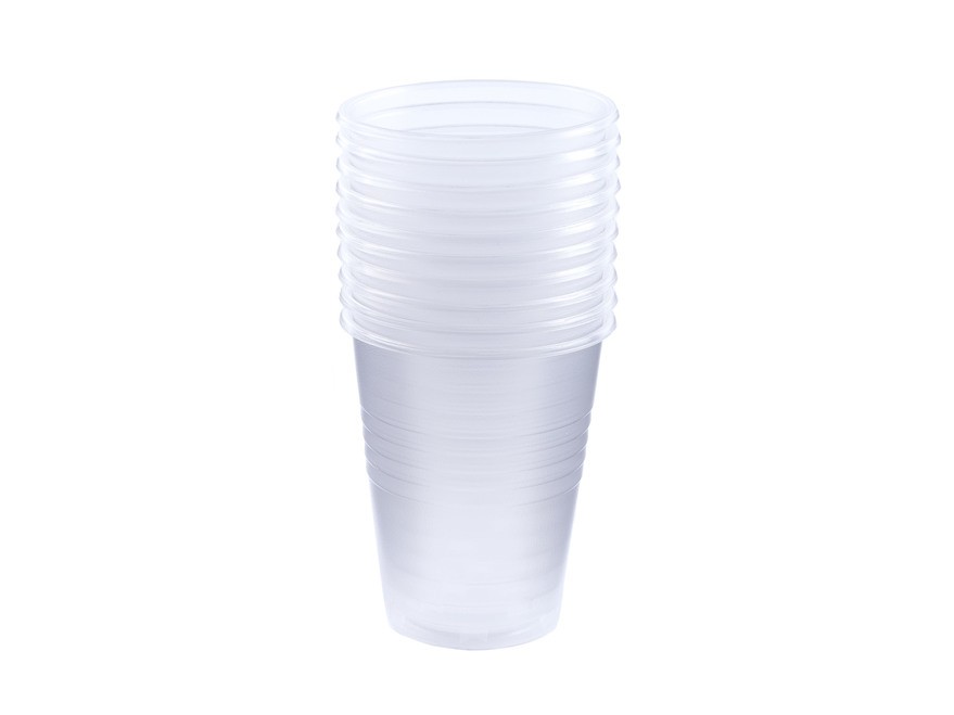Набор стаканов одноразовых пластмассовых 10 шт. 100 мл Арт.82895