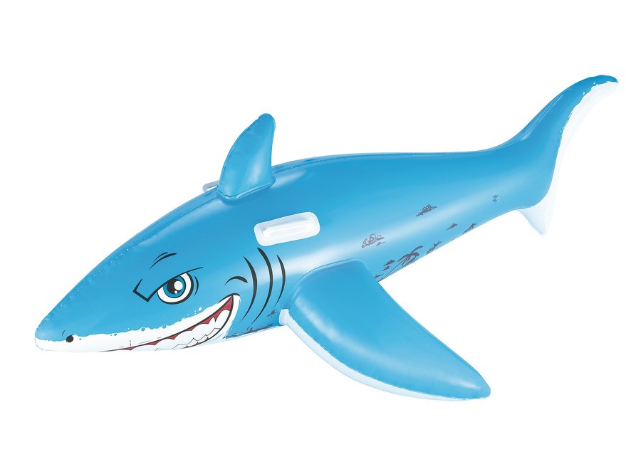 Игрушка надувная для плавания поливинилхлорид детская ''акула'' 183*102 см (арт. 41032) Арт.89193
