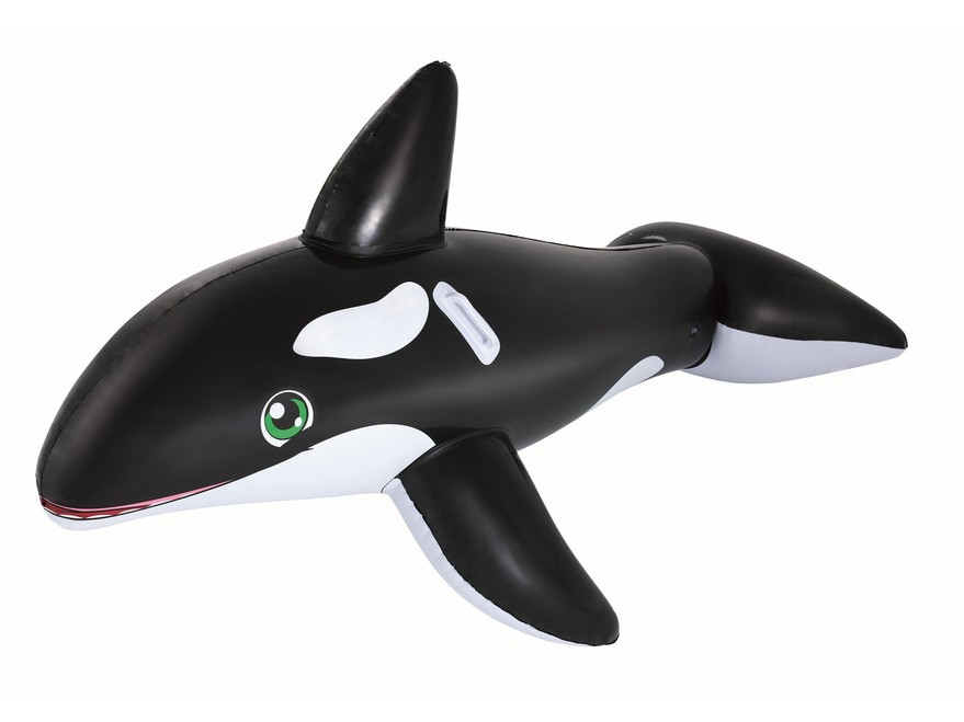 Игрушка надувная для плавания поливинилхлорид детская ''кит'' 203*102 см (арт. 41009) Арт.89194 - фото