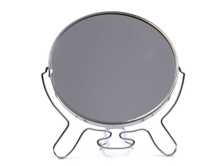 Зеркало акриловое в металлическом корпусе 2-хстороннее 14*23,5 см (арт. 11448167, код 196746) Арт.91743 - фото