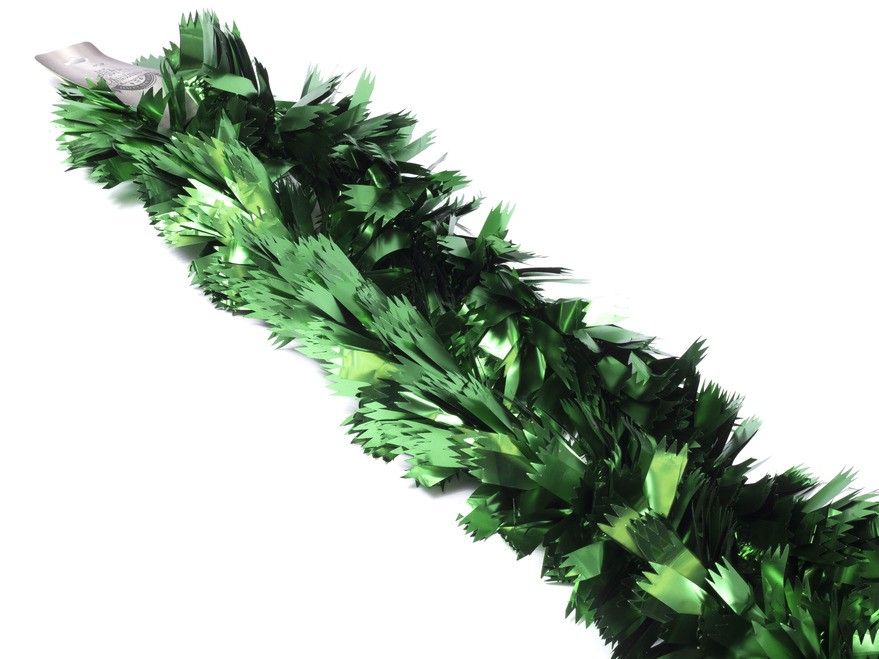 Мишура елочная зеленая 2 м (арт. M-19-049-6, код 188956) Арт.92253 - фото