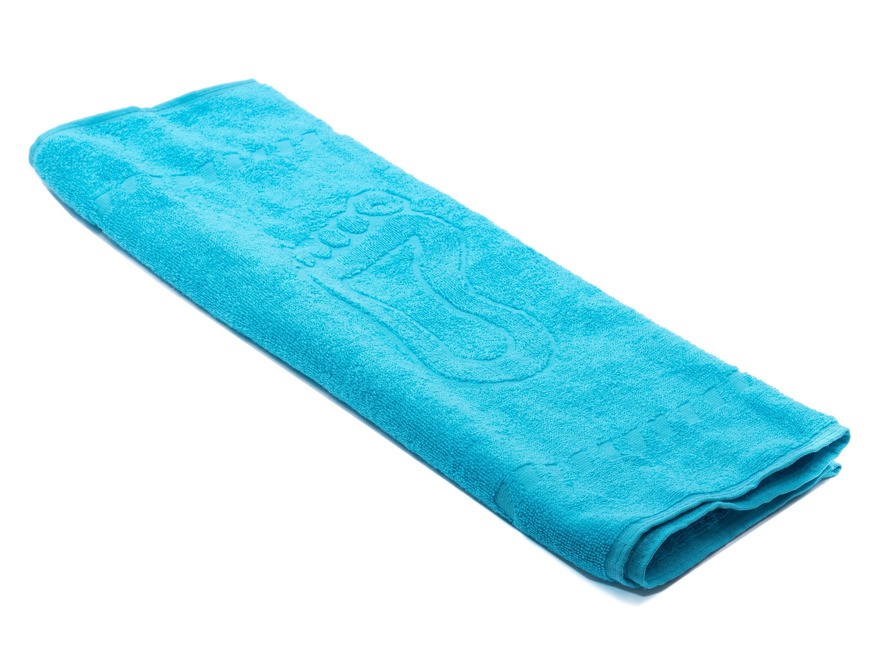 Полотенце текстильное махровое ''ножки'' 50*70 см 450 гр/м2 (арт. S50-70bs-720-бирюза, код 802560) Арт.92562