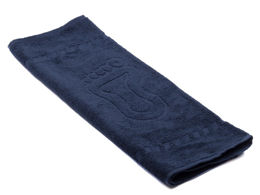 Полотенце текстильное махровое ''ножки'' 50*70 см 450 гр/м2 (арт. S50-70bs-761-темно-синий, код 802522) Арт.92563