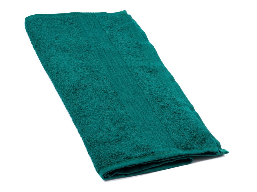 Полотенце текстильное махровое 40*70 см 470 г/м2 (арт. 40-70bs-507-темно-зеленый, код 801648) Арт.92592 - фото