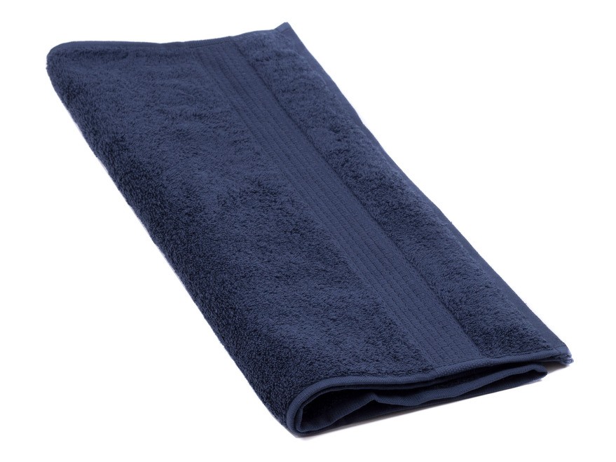 Полотенце текстильное махровое 50*90 см 470 г/м2 (арт. 50-90bs-761-темно-синий, код 802003) Арт.92607 - фото